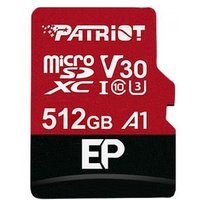 Tarjeta de Memoria Patriot Pef512gep31mcx MicroSDXC de 512 GB Clase 10 Tarjeta de Memoria Patriot Pef512gep31mcx MicroSDXC de 512 GB Clase 10