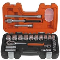 Juego de Vasos Bahco S240AF 23 Piezas 1/2" Juego de Vasos Bahco S240AF 23 Piezas 1/2"