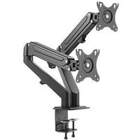 Soporte de Mesa para 2 Monitores 17"-27" con Pistón de Gas Soporte de Mesa para 2 Monitores 17"-27" con Pistón de Gas