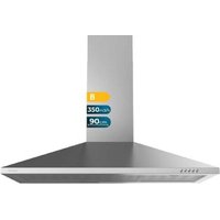 Campana Extractora Piramidal Bolero Flux PM 903500 Inox Campana Extractora Piramidal Bolero Flux PM 903500 Inox