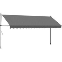 Toldo Retráctil Vidaxl 400x150 Cm Toldo Retráctil Vidaxl 400x150 Cm