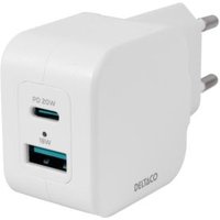 Cargador Universal Deltaco USB-C AC150 Corriente Alterna Carga Rápida Interior Cargador Universal Deltaco USB-C AC150 Corriente Alterna Carga Rápida Interior