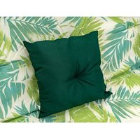 Columpio De Jardín Textylina 2x1 Con Diseño De Hojas De Palmera