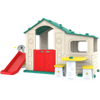 Casa Grande Con Pasillo 4 En 1 Y Techo Verde Casa Grande Con Pasillo 4 En 1 Y Techo Verde