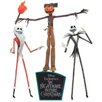 Disney Nightmare Before Christmas Set 3 Figuras De Acción 18cm Disney Nightmare Before Christmas Set 3 Figuras De Acción 18cm