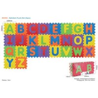 Tapete Sensorial Educativo con Rompecabezas de Alfabeto y Formas Tapete Sensorial Educativo con Rompecabezas de Alfabeto y Formas