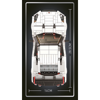 Juego de Bloques de Coche 1034 Piezas Juego de Bloques de Coche 1034 Piezas