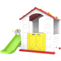 Tobogán de Cabaña 3 en 1 con Techo
