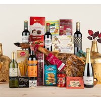 Cesta Gourmet Navideña con Paleta, Vinos D.O. y Cava Ecológico Cesta Gourmet Navideña con Paleta, Vinos D.O. y Cava Ecológico