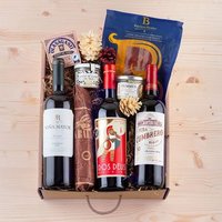 Cesta Gourmet con Vermut Dos Déus, Vinos Viña Cumbrero y Rueda, y Embutidos Ibéricos Cesta Gourmet con Vermut Dos Déus, Vinos Viña Cumbrero y Rueda, y Embutidos Ibéricos