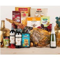 Cesta de Navidad Clásica con Jamón Serrano Montesur Cesta de Navidad Clásica con Jamón Serrano Montesur