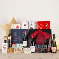 Cesta Gourmet con Cava, Vinos Rioja y Selección Ibérica