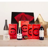 Cesta Premium Con Embutidos Joselito, Queso Roque Oro Y Vinos Selección Cesta Premium Con Embutidos Joselito, Queso Roque Oro Y Vinos Selección