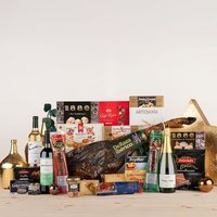 Cesta Gourmet Premium de Navidad con Jamón Ibérico Cesta Gourmet Premium de Navidad con Jamón Ibérico