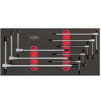 Juego de Llaves Hexagonales con Mango en T Ks Tools 8 Piezas Juego de Llaves Hexagonales con Mango en T Ks Tools 8 Piezas