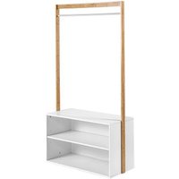 Armario abierto de entrada con almacenaje