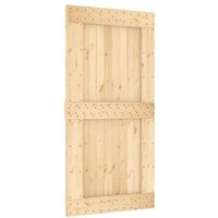 Puerta de Madera Maciza Pino Narvik (100x210 cm)