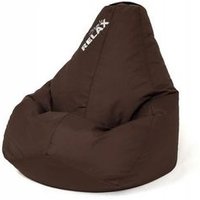 Sako Bolso Pouffe Pera XL 130 x 90 cm Chocolate