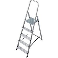 Escalera de Tijera Krause Corda con Plataforma 5 Peldaños 3m