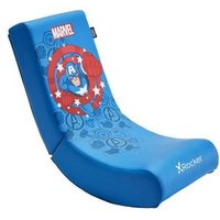 Silla Mecedora De Piso Para Juegos X Rocker Marvel Captain America