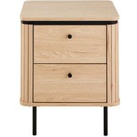 Mesita de Noche con 2 Cajones (H55 Cm) - Málaga