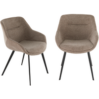 Juego de 2 Sillones de Tela Bridge Juego de 2 Sillones de Tela Bridge