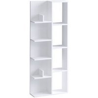 Librería con 4 Compartimentos y 4 Estantes H150 cm - Lily Librería con 4 Compartimentos y 4 Estantes H150 cm - Lily