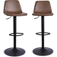 Sillas De Bar Poliuretano L46 Cm - Tomy