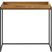 Consola L100 Cm con Bordes Elevados y Patas de Metal