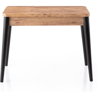 Mesa Extensible Pino Atlántico y Negro