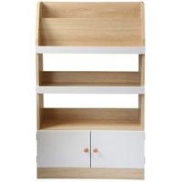 Estantería de almacenamiento con 2 puertas