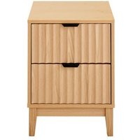 Mesita de Noche Bologne con 2 Cajones