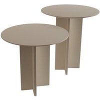 Mesas de Centro Redondas H45 / H55 Cm - Leo