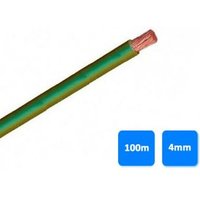 Rollo De Cable Libre De Halógenos H07z1-k As 750v 4mm (100 Metros)