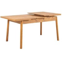 Mesa de Comedor Extensible Decorada en Pino Atlántico