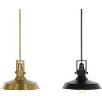 Lámpara de Techo de Metal 30,5x30,5x22 cm