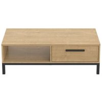 Mesa de Centro Roble Hamilton y Negro