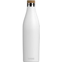 Sigg Meridian Botella de Agua de Acero Inoxidable para Uso Diario 700 Ml con Tapa de Bambú