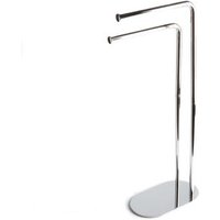 Toallero Ovalado con Base Cromada