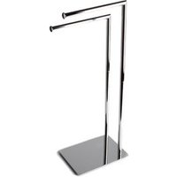 Columna con dos toalleros de pie