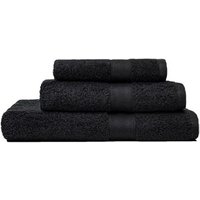 Toalla de Baño de Algodón Negro Teddy