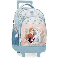 Mochila Frozen Own Your Destiny con Dos Ruedas y Dos Compartimentos