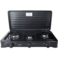 Cocina de Gas Portátil Camping 3 Quemadores MPM KN-03/1KB