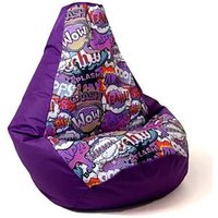 Sako Bolso Puf Estampado Pera L