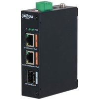 Dahua Switch Industrial 3 Puertos, 2 Poe (dh-pfs3103-1gt1et-60-v2)