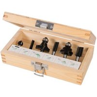 Juego de Fresas 1/4" 6 Pzs