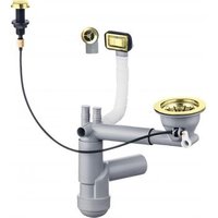 Sifón Ahorra-Espacio para Fregadero de 1 Seno