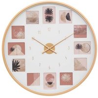 Reloj De Pared Metálico Grande