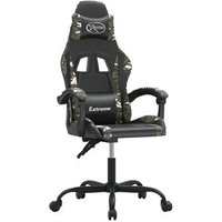 Silla Gaming Giratoria Cuero Sintético Vidaxl