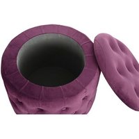 Reposapiés Set 2 Poliéster MDF 70x42 cm